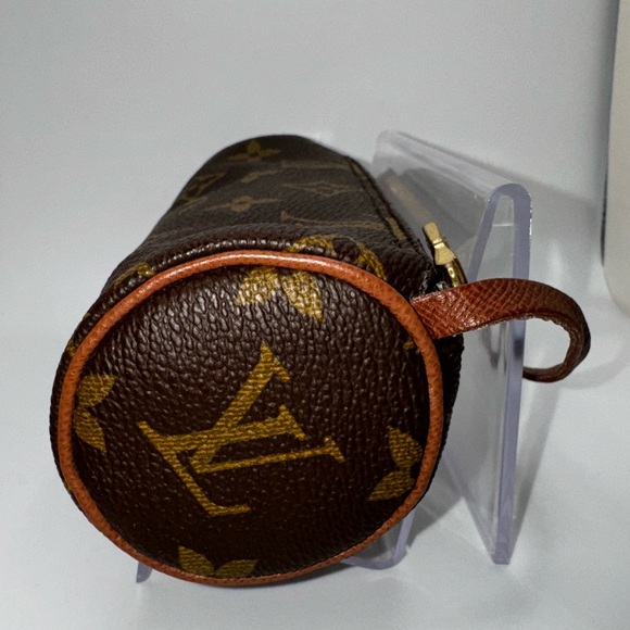 Louis Vuitton - mini Papillon pouch - very good used condition - LV monogram - Picture 7 of 13